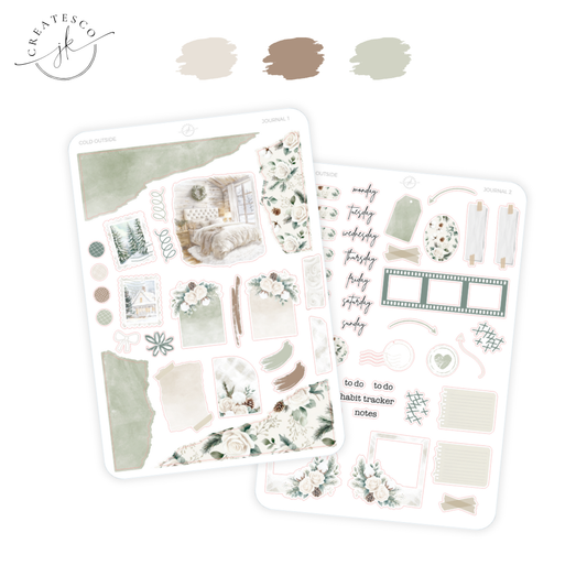 Cold Outside || JOURNAL KIT