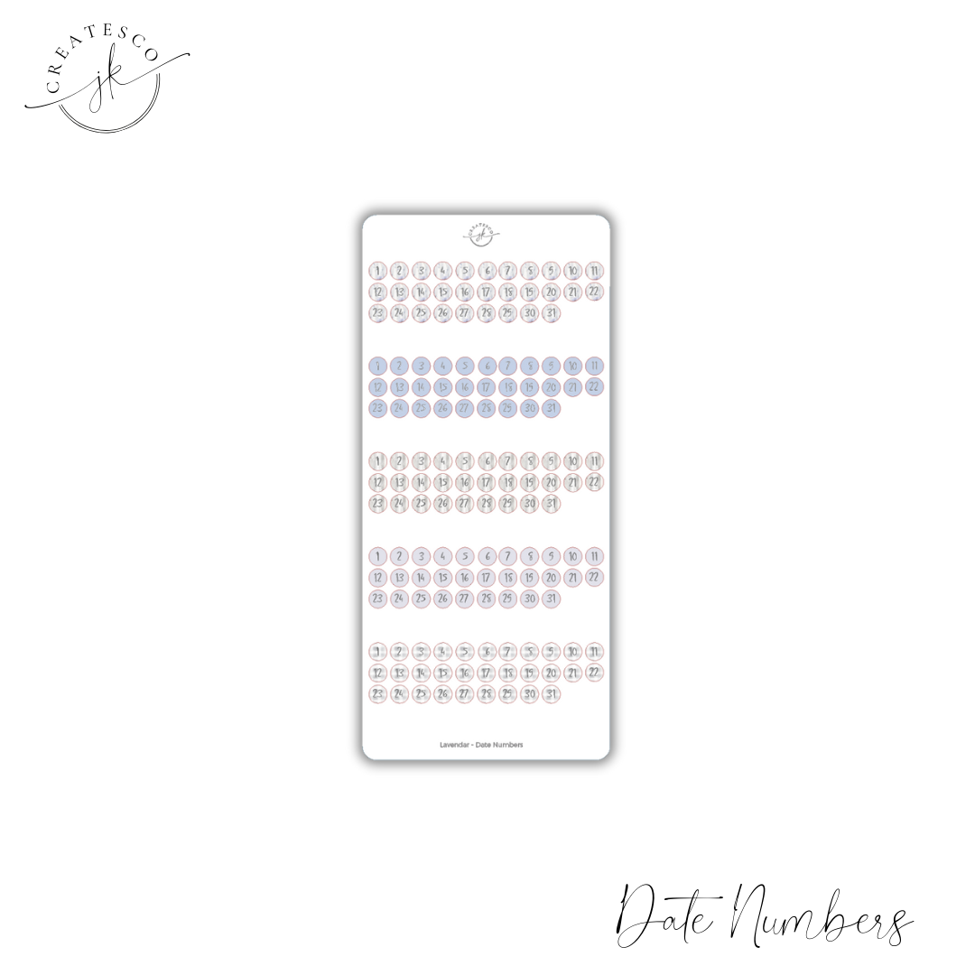 Lavendar || Deco Kit