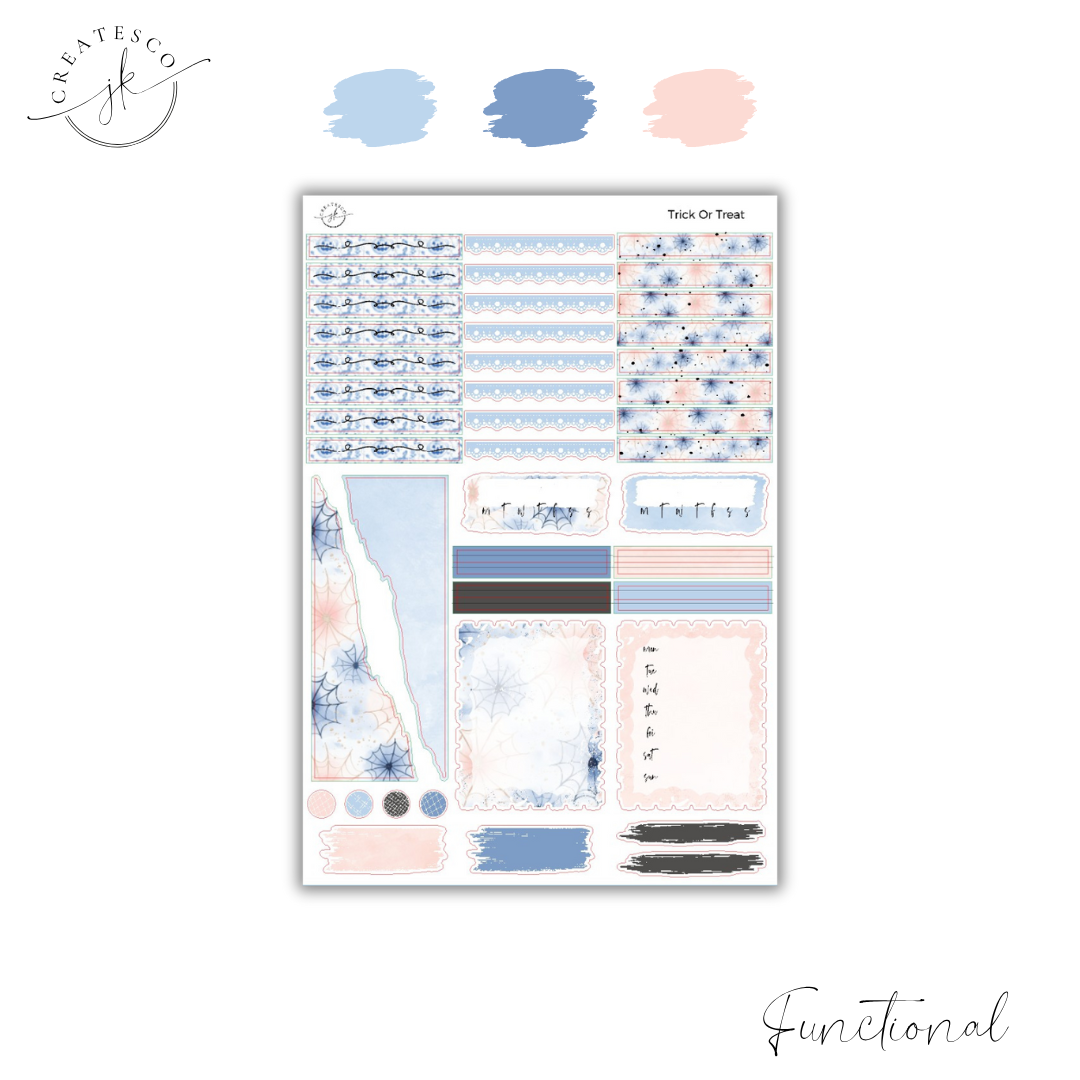 Trick Or Treat || Vertical Weekly Kit