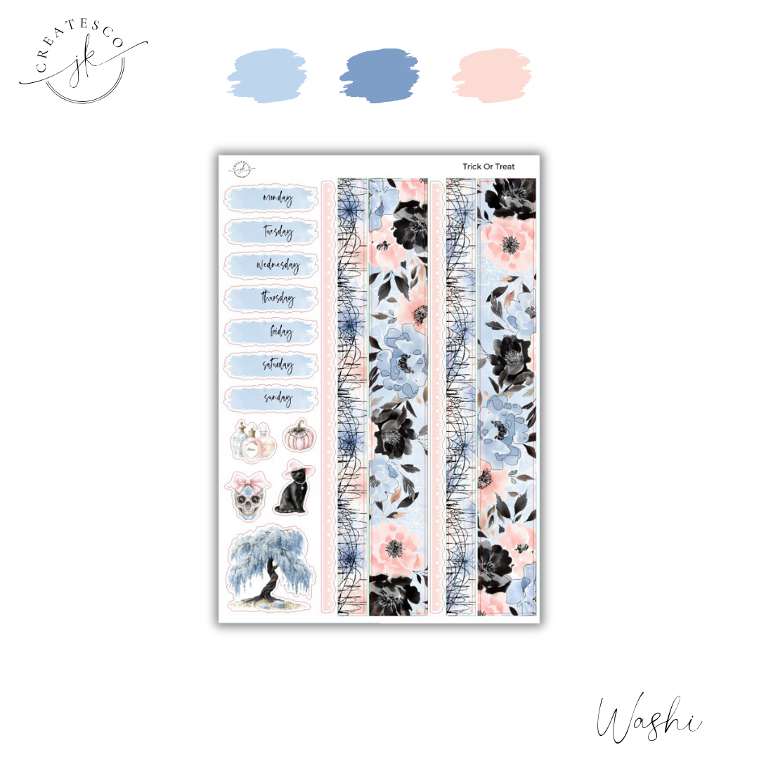 Trick Or Treat || Vertical Weekly Kit