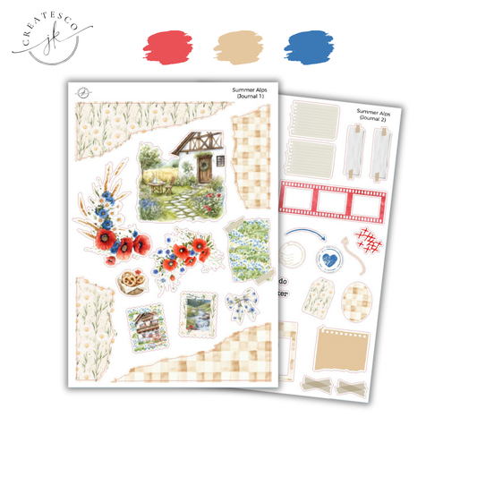 Summer Alps || Journaling Kit