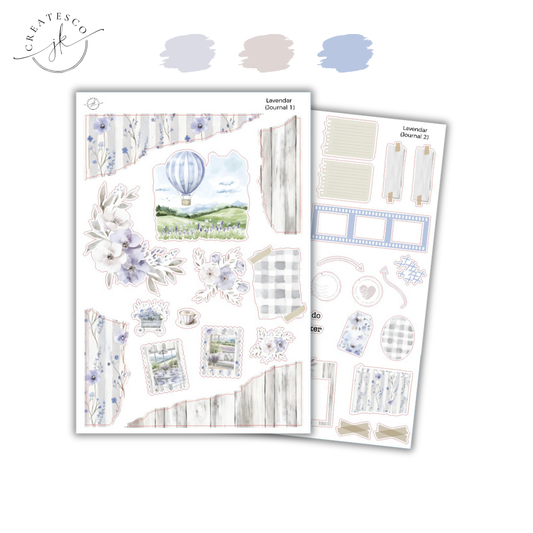 Lavendar || Journaling Kit