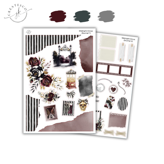 Midnight Circus || Journaling Kit