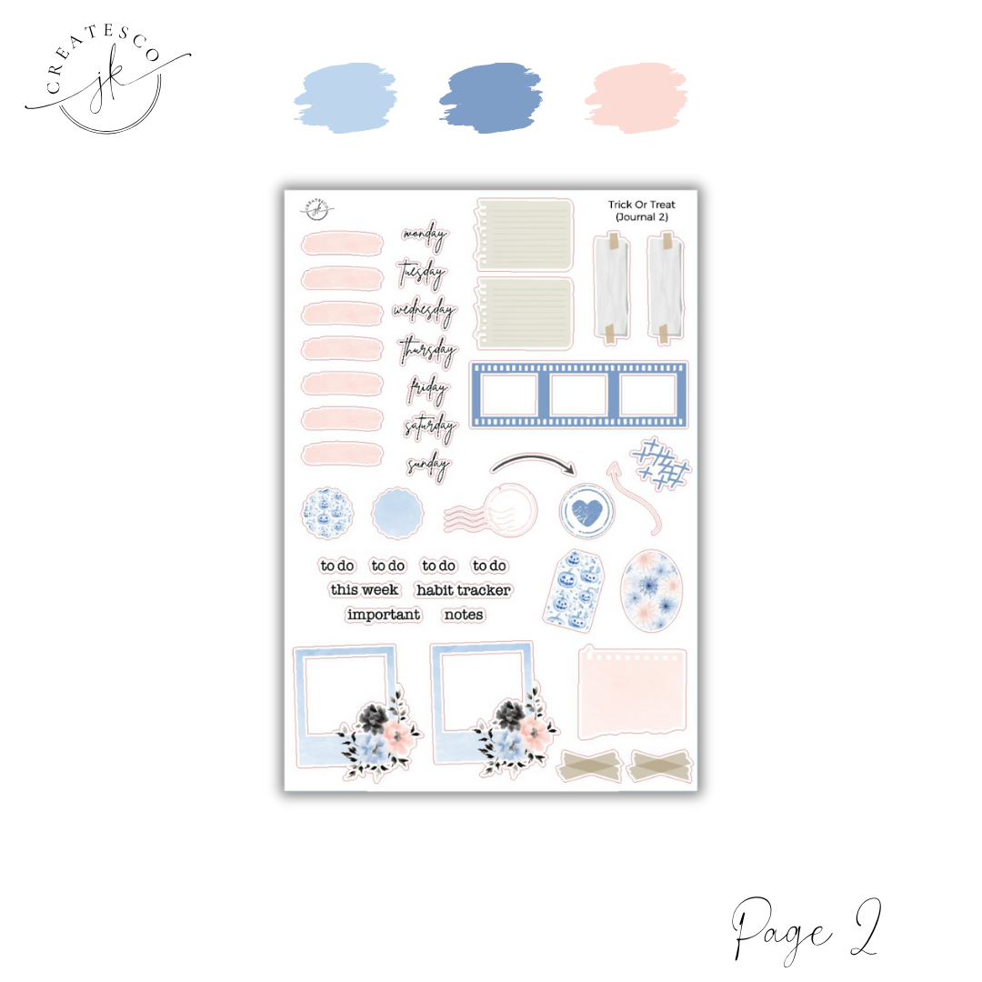 Trick Or Treat || Journaling Kit