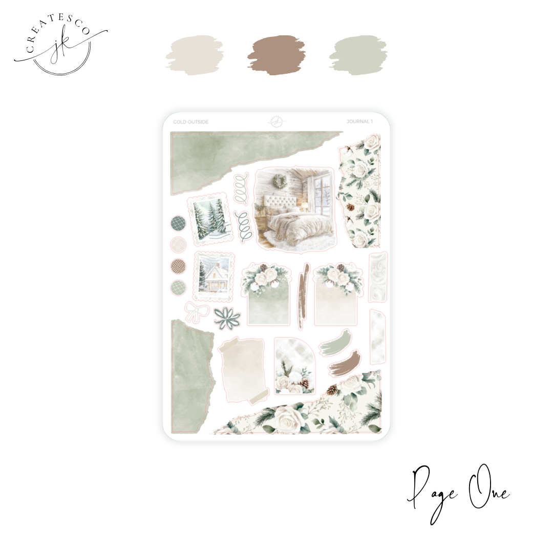 Cold Outside || JOURNAL KIT
