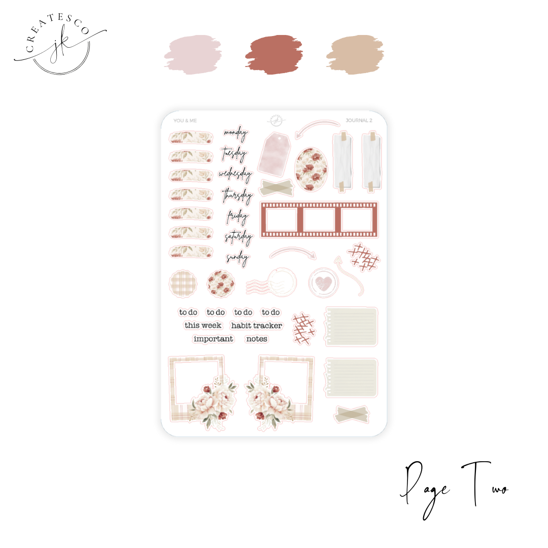 You & Me || JOURNAL KIT