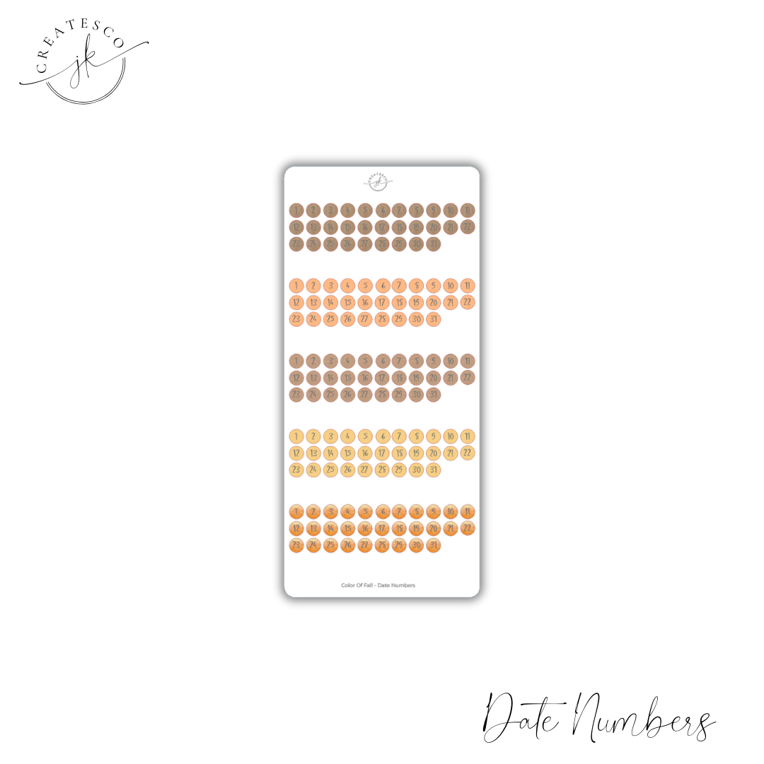 Color Of Fall || Deco Kit