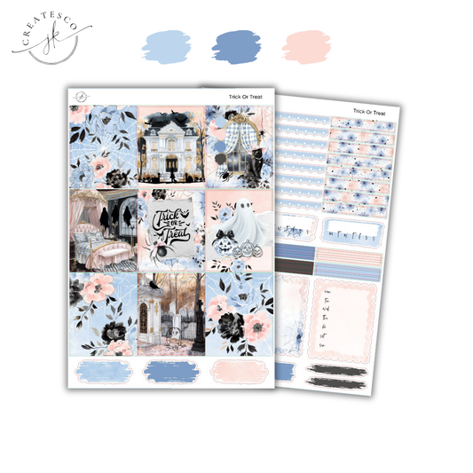 Trick Or Treat || Vertical Weekly Kit