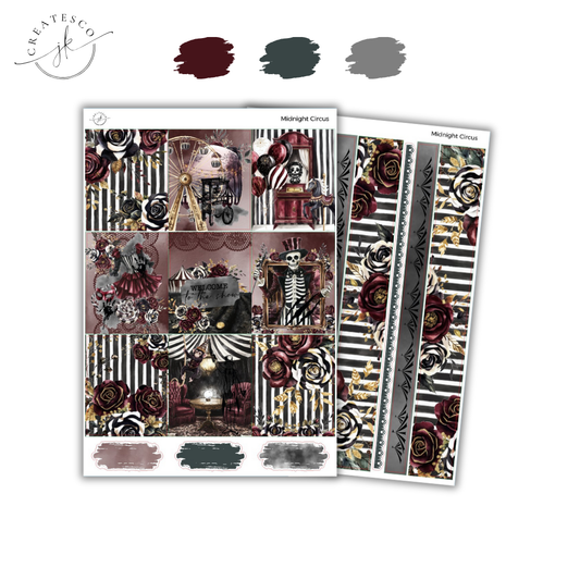 Midnight Circus || Vertical Weekly Kit