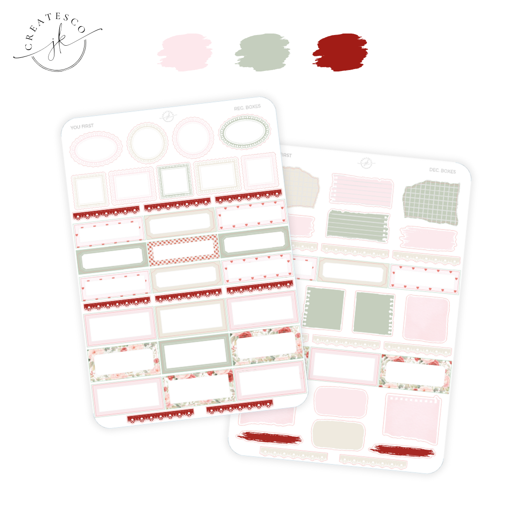 First Box Inside Sticker You First || BOXES – JKcreatesco