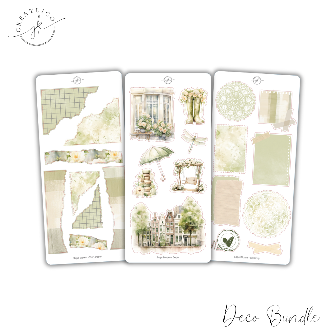 Sage Bloom || Deco Kit