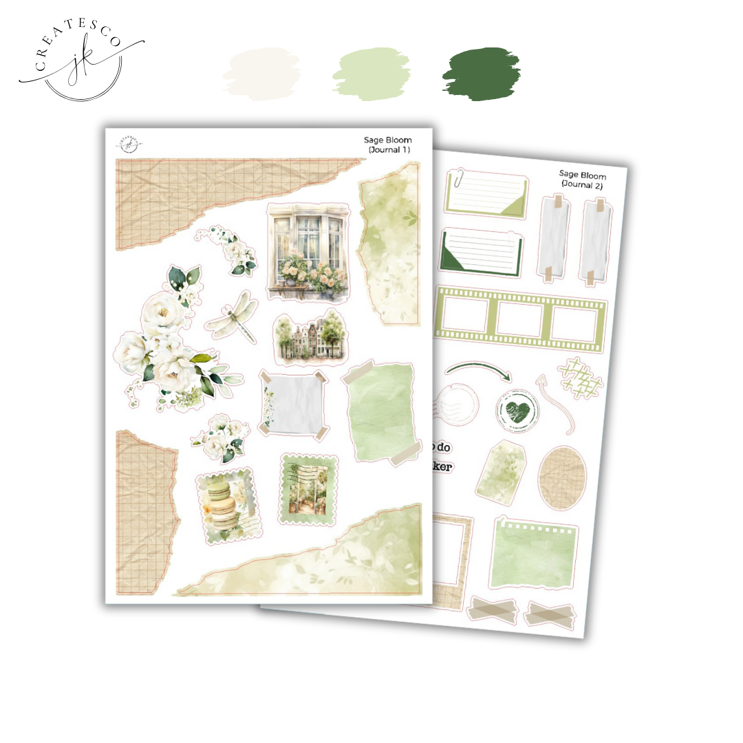 Sage Bloom || Journaling Kit