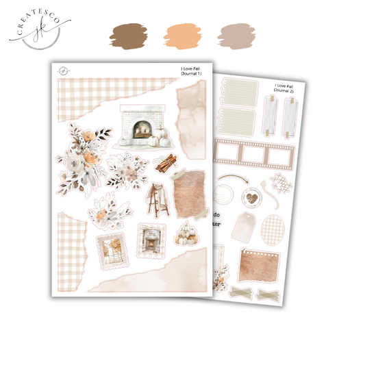 I Love Fall || Journaling Kit