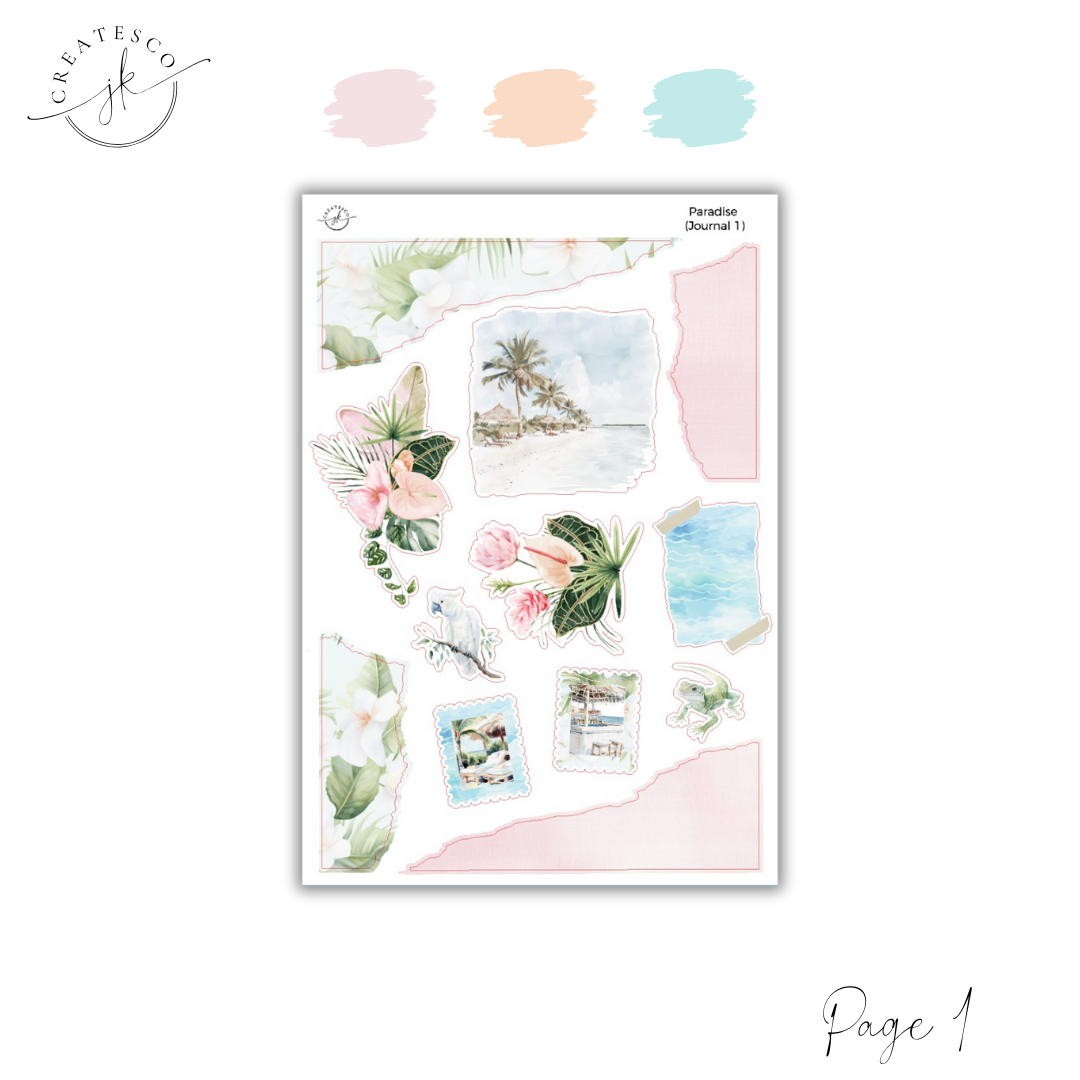 Paradise || Journaling Kit