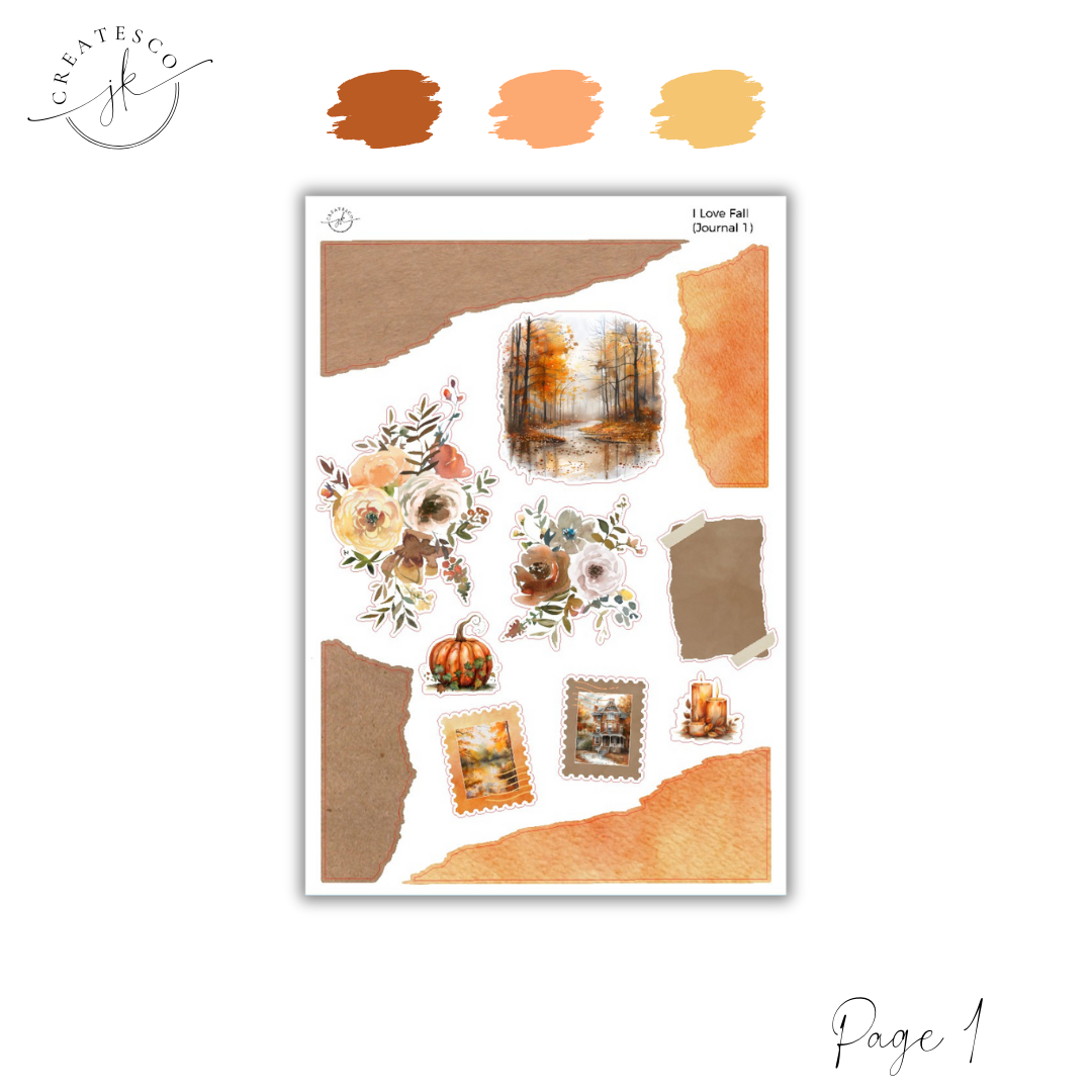 Color Of Fall || Journaling Kit