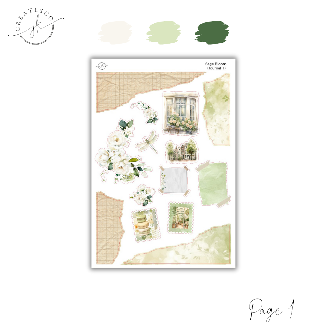 Sage Bloom || Journaling Kit