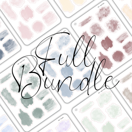 Watercolor Swatches | FULL BUNDLE