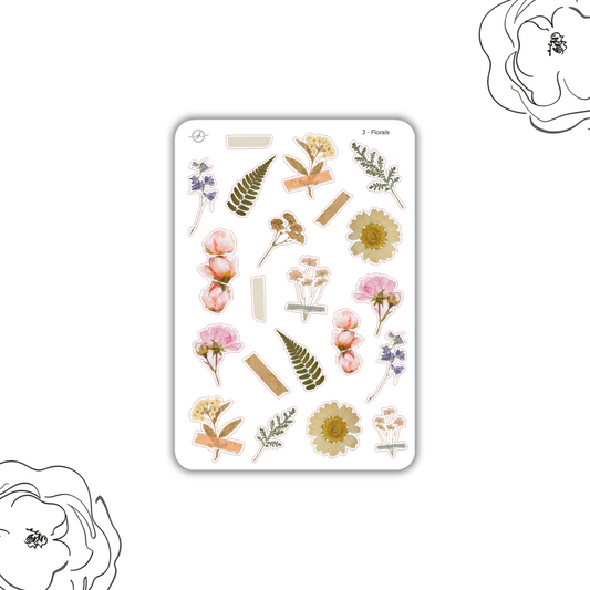 Journal Pages | Florals