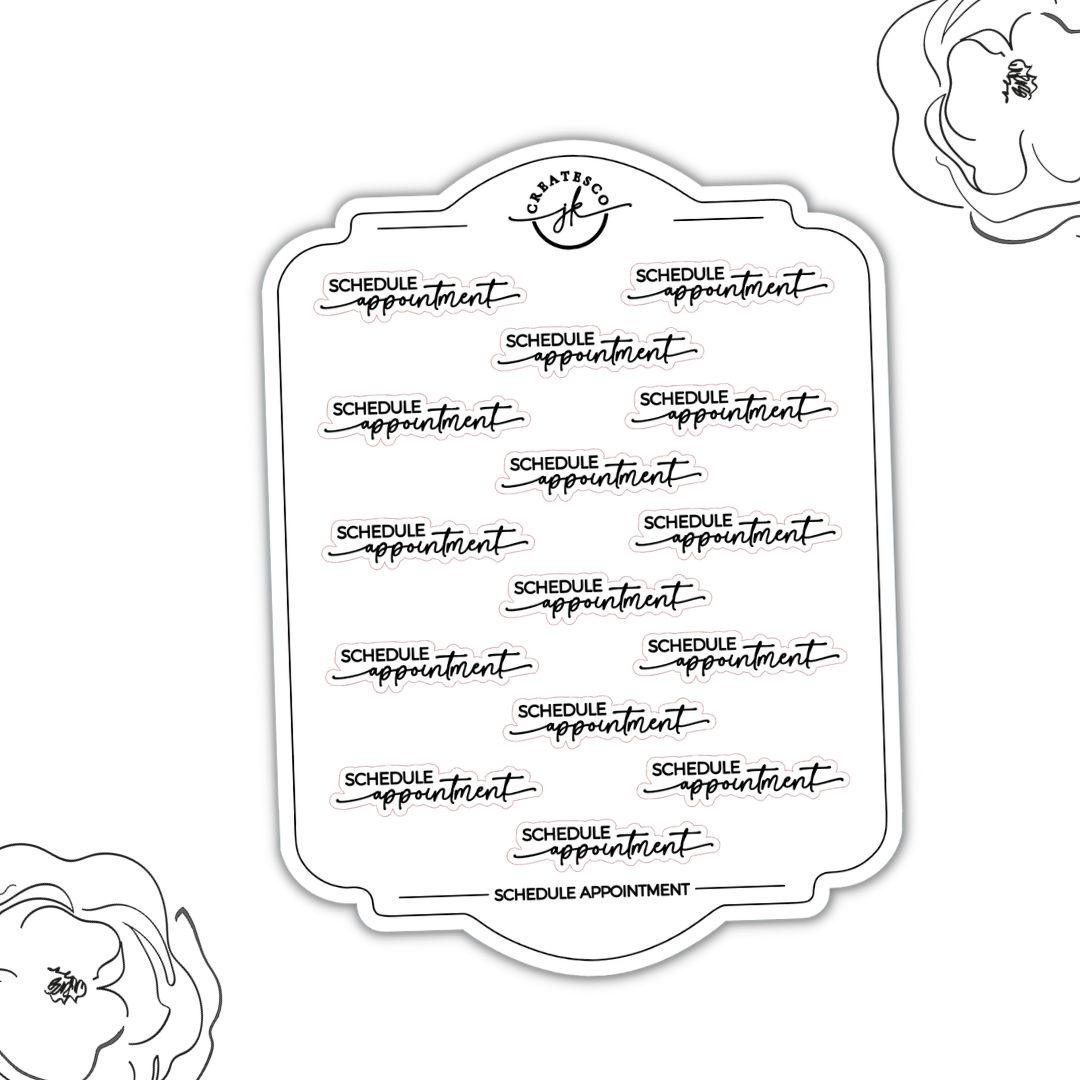 Schedule Script Examples Schedule Appointment || Script – JKcreatesco